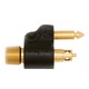 Scepter Tankkoppling 1/4" NPT hane Johnson/Evinrude